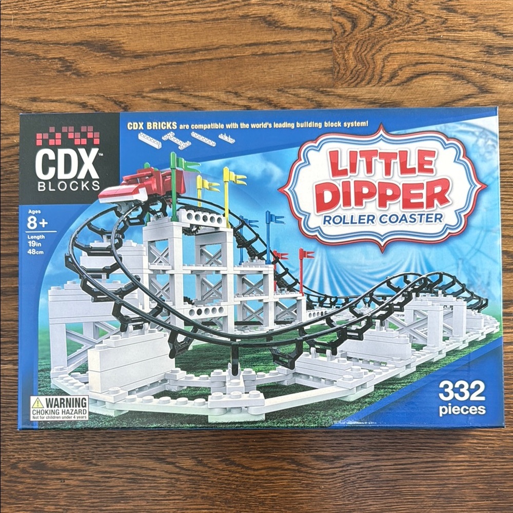Little Dipper Roller Coaster - White and Black